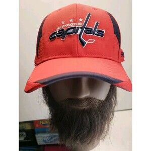 Washington Capitals Reebok Center Ice Collection Flex Fit S/M - Hat  NHL Hockey